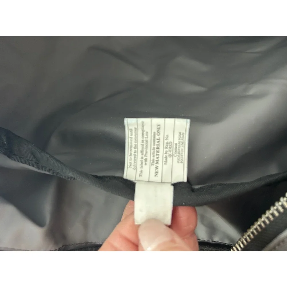 Marc Jacobs Gray Nylon Logo Backpack M0016409 021 Silver Zip Bag